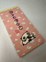 San-x 1999 Vintage Tarepanda Rare Long Memo Pad