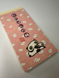 San-x 1999 Vintage Tarepanda Rare Long Memo Pad