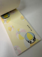 San-x 1999 Vintage Tarepanda Rare Long Memo Pad