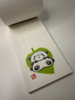 San-x 1999 Vintage Tarepanda Rare Long Memo Pad