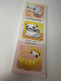 San-x 2000 Vintage Tarepanda Rare Long Memo Pad