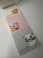 San-x 2000 Vintage Tarepanda Rare Long Memo Pad