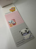 San-x 2000 Vintage Tarepanda Rare Long Memo Pad