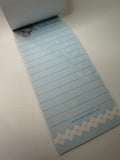 Sanrio 2000 Vintage Hello Kitty Blue Angel Rare Long Memo Pad