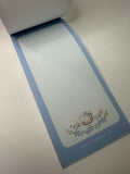 Sanrio 2000 Vintage Hello Kitty Blue Angel Rare Long Memo Pad