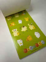 Sanrio 2000 Vintage Pompompurin Rare Long Memo Pad