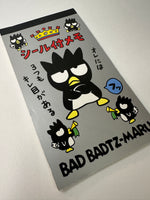 Sanrio 1995 Vintage Badtz-Maru Rare Long Memo Pad