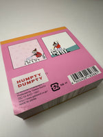 Gakken Vintage Humpty Dumpty Rare Thick Block Memo