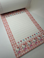 Sanrio 1998 Vintage Hello Kitty Rare Letter Pad