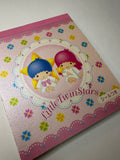 Sanrio 1999 Vintage Little Twin Stars Rare Square Memo Pad