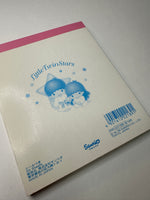 Sanrio 1999 Vintage Little Twin Stars Rare Square Memo Pad