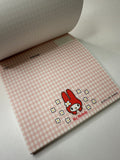 Sanrio 1997 Vintage My Melody Rare Square Fax Memo Pad