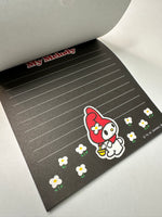 Sanrio 1997 Vintage My Melody Rare Square Memo Pad