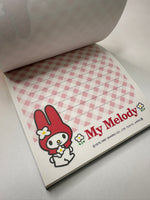 Sanrio 1997 Vintage My Melody Rare Square Memo Pad