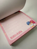 Sanrio 1998 Vintage Little Twin Stars Rare Square Memo Pad