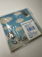 Sanrio 1997 Vintage Hello Kitty Rare Square Memo Pad In Case