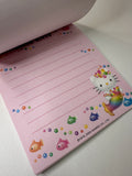 Sanrio 2000 Vintage Hello Kitty Rare Square Memo Pad