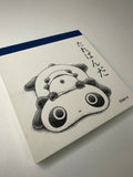 San-x 1999 Vintage Tarepanda Rare Square Memo Pad