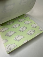 San-x 1999 Vintage Tarepanda Rare Square Memo Pad