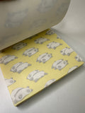 San-x 1999 Vintage Tarepanda Rare Square Memo Pad
