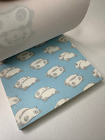 San-x 1999 Vintage Tarepanda Rare Square Memo Pad