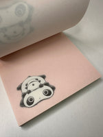 San-x 1999 Vintage Tarepanda Rare Square Memo Pad