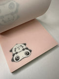 San-x 1999 Vintage Tarepanda Rare Square Memo Pad