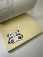San-x 1999 Vintage Tarepanda Rare Square Memo Pad
