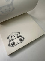 San-x 1999 Vintage Tarepanda Rare Square Memo Pad
