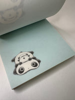 San-x 1999 Vintage Tarepanda Rare Square Memo Pad
