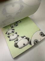 San-x 1999 Vintage Tarepanda Rare Square Memo Pad