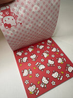 Sanrio 2000 Vintage Hello Kitty Rare Square Memo Pad