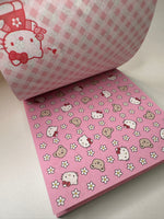 Sanrio 2000 Vintage Hello Kitty Rare Square Memo Pad