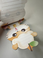 Sanrio 2000 Vintage Corocorokuririn Rare Die Cut Memo Pad