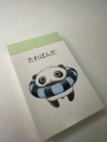 San-x Vintage Tarepanda Rare Mini Memo Pad