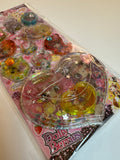 Kamio Vintage Dolly Berries Rare 3D Water Shaker Sticker Sheet