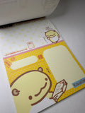 San-x 2008 Vintage Kawai-San Otter Rare Large Memo Pad