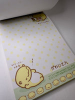 San-x 2008 Vintage Kawai-San Otter Rare Large Memo Pad