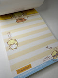 San-x 2008 Vintage Kawai-San Otter Rare Large Memo Pad