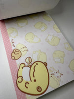 San-x 2008 Vintage Kawai-San Otter Rare Large Memo Pad