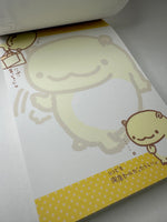 San-x 2008 Vintage Kawai-San Otter Rare Large Memo Pad