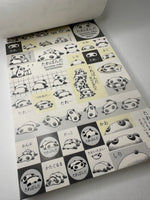 San-x 1998 Vintage Tarepanda Rare Large Memo Pad