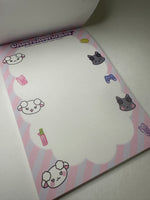 San-x Cheer Cheer Lambs Large Memo Pad