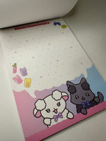 San-x Cheer Cheer Lambs Large Memo Pad