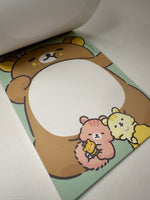 San-x 2024 Rilakkuma Large Memo Pad