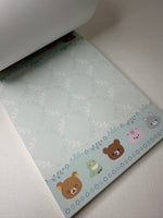 San-x 2024 Rilakkuma Large Memo Pad