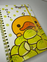 San-x 2008 Vintage Kamonohashikamo Rare Large Spiral Notebook