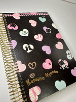 San-x 2010 Vintage Kutusita Nyanko Rare Large Spiral Notebook