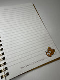 San-x 2012 Rilakkuma Large Spiral Notebook
