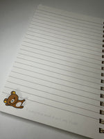 San-x 2012 Rilakkuma Large Spiral Notebook